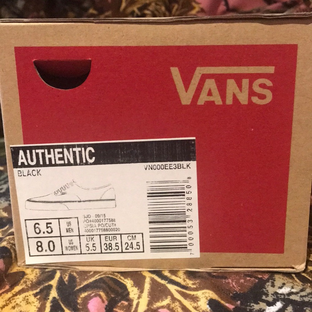 Shoes.  Vans